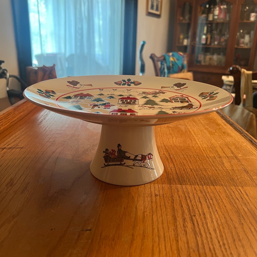 Jamestown china cake stand